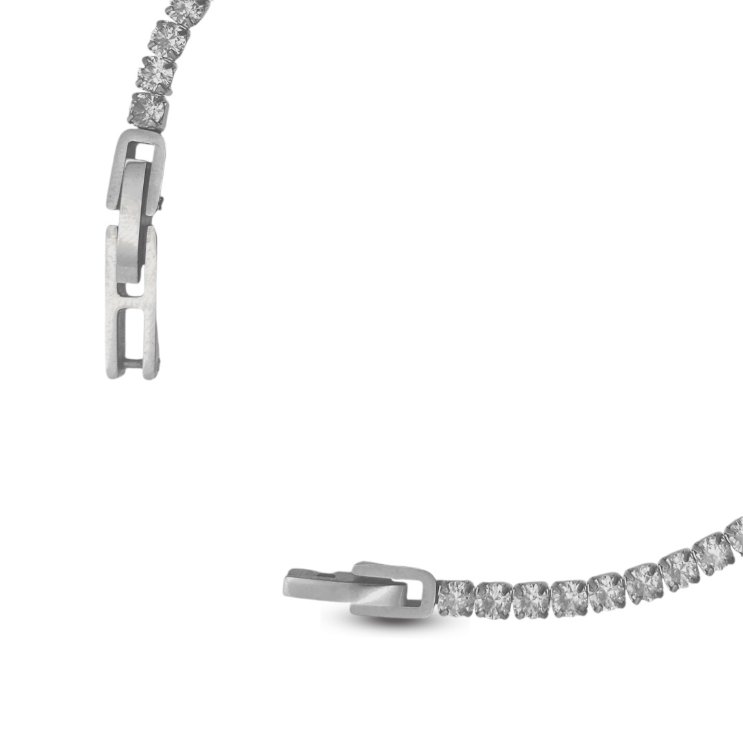 Tennis Cubic Zirconia 3mm Gioiello - immagine 3