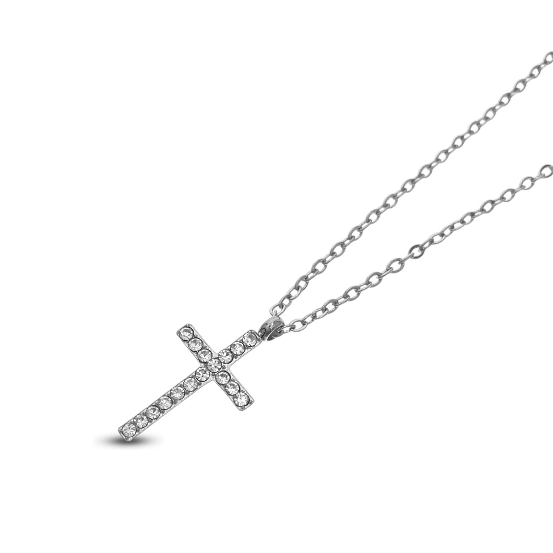 Collana Croce Zirconi - immagine 5