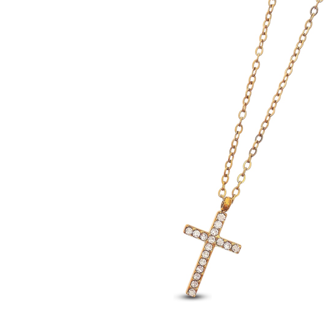 Collana Croce Zirconi - immagine 4