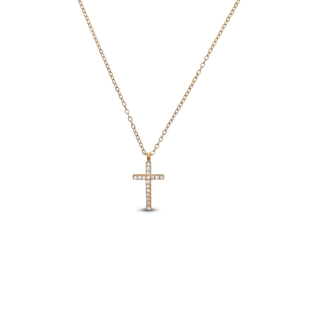 Collana Croce Zirconi - immagine 3