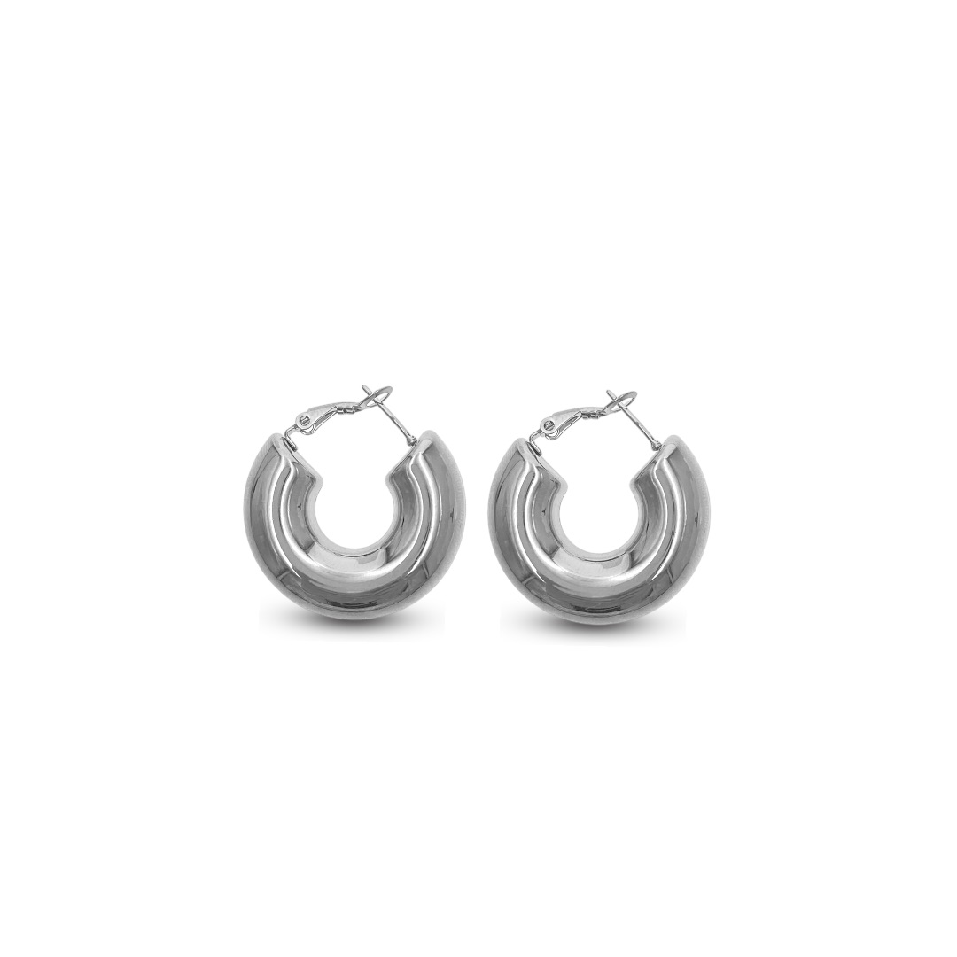 Orecchini Cerchio 8x40mm - immagine 3