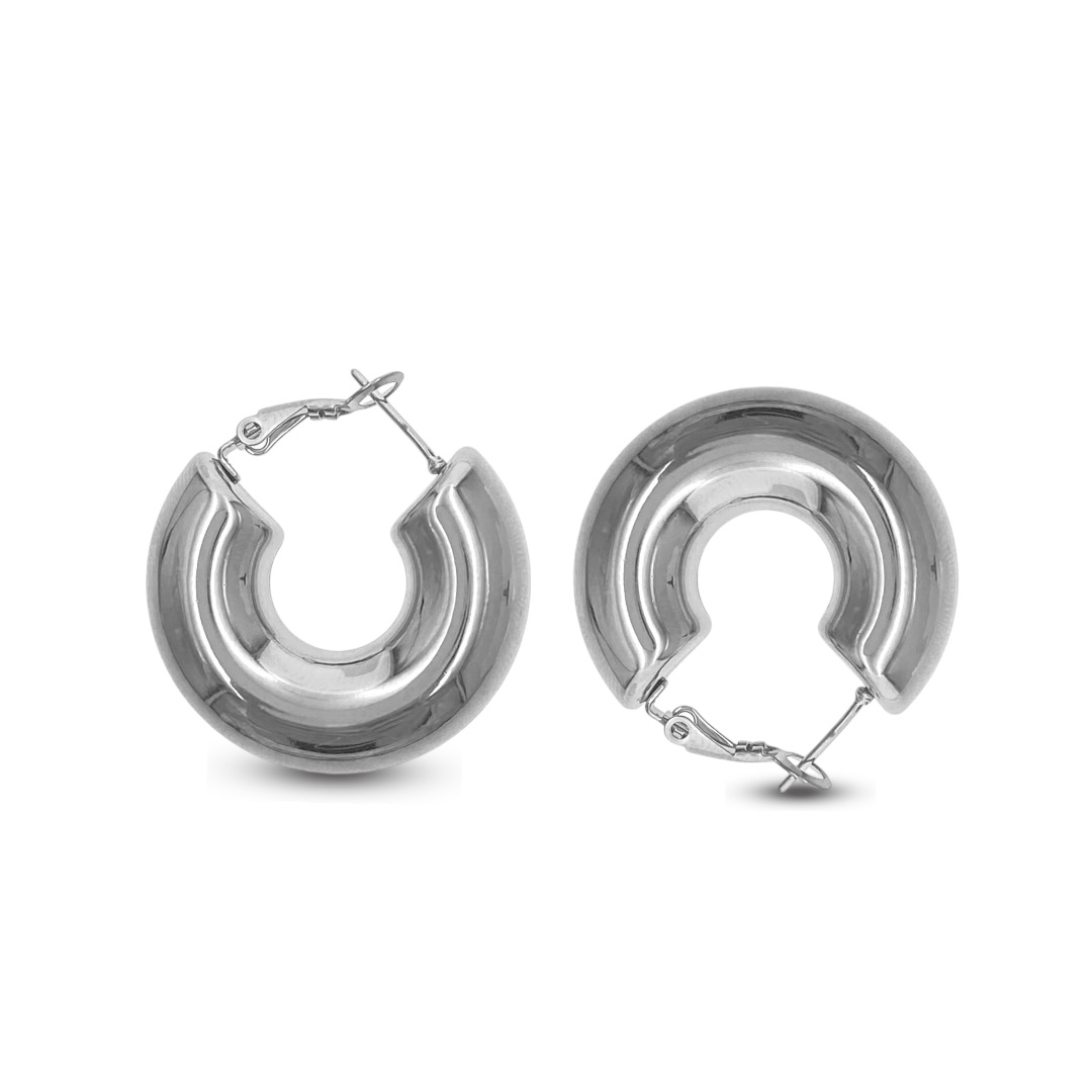 Orecchini Cerchio 8x40mm - immagine 4