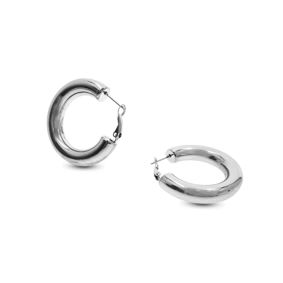 Orecchini Cerchio 8x25mm - immagine 2