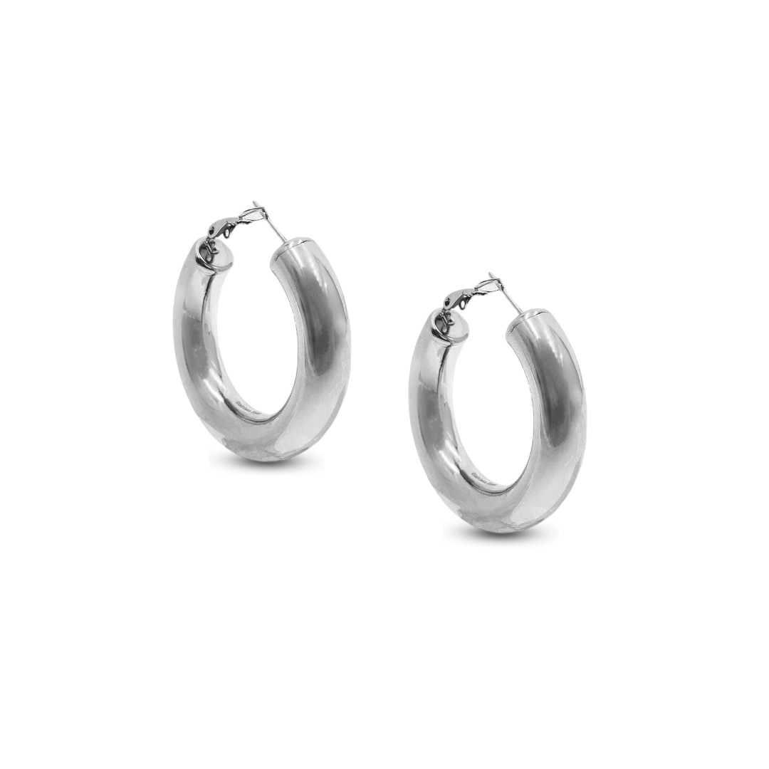 Orecchini Cerchio 8x25mm - immagine 3