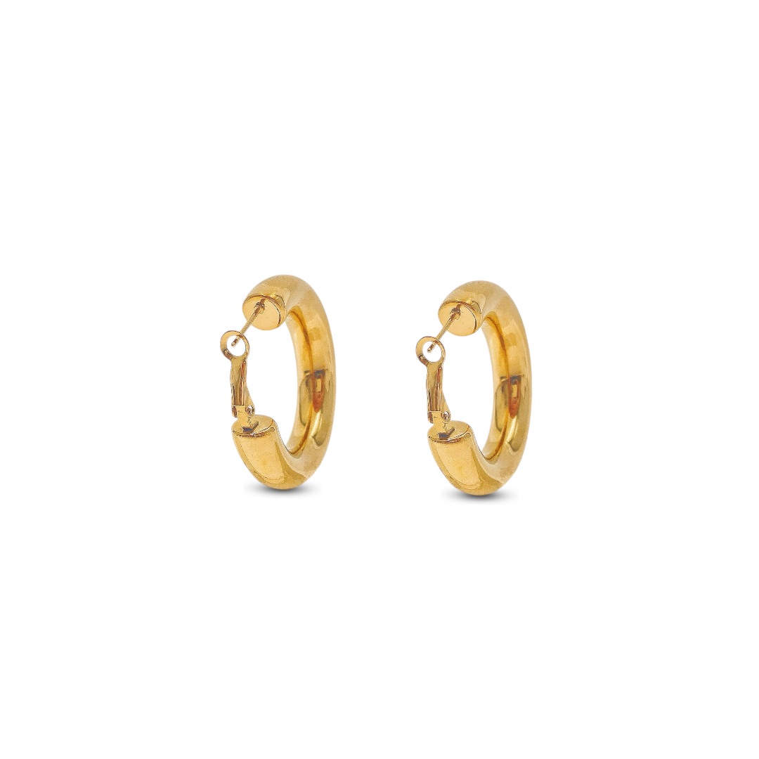 Orecchini Cerchio 8x40mm - immagine 2