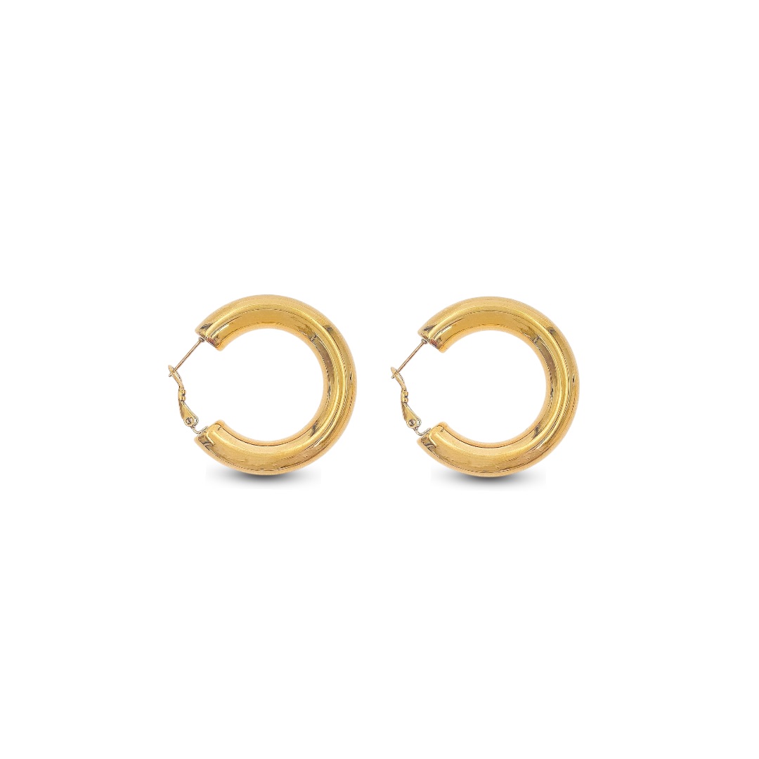 Orecchini Cerchio 8x25mm - immagine 6